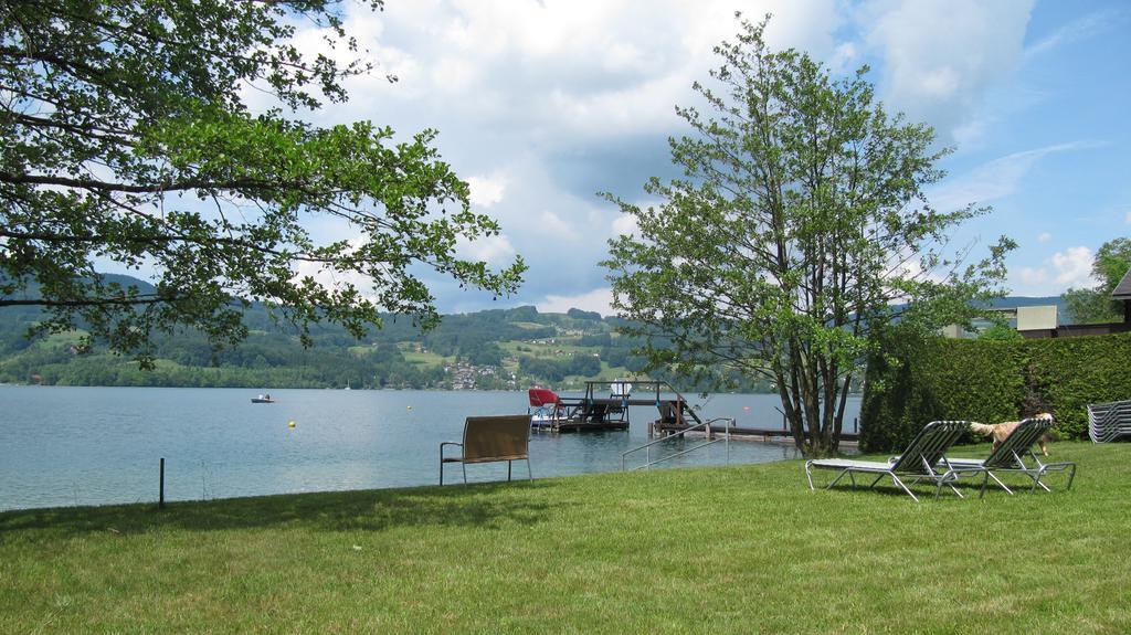 Wohnung Am See Steinbach am Attersee Esterno foto