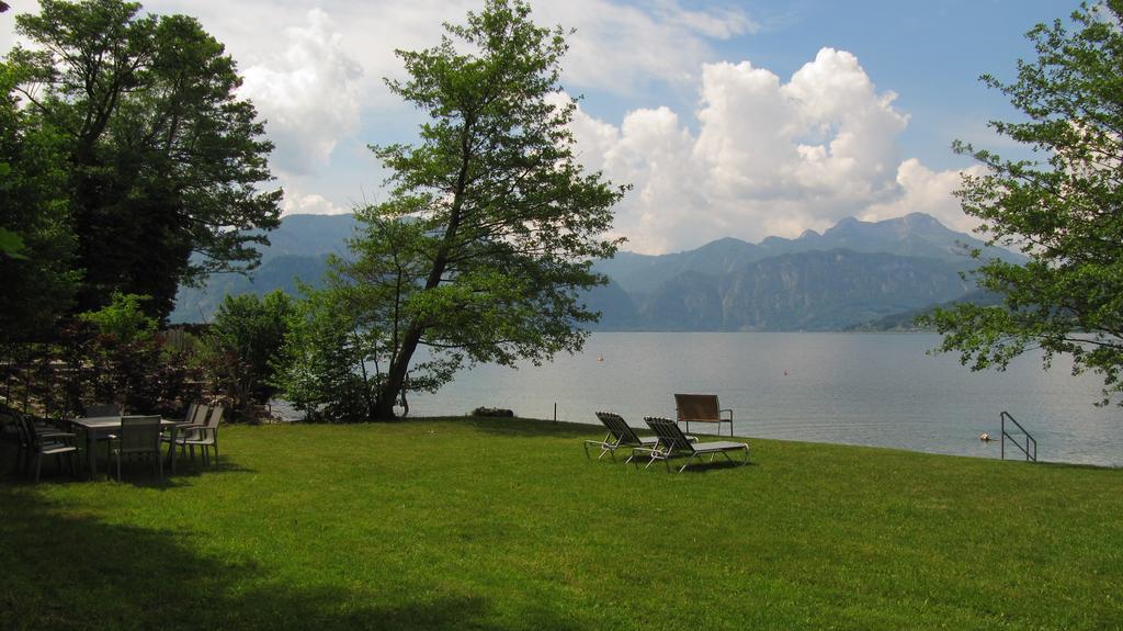 Wohnung Am See Steinbach am Attersee Esterno foto